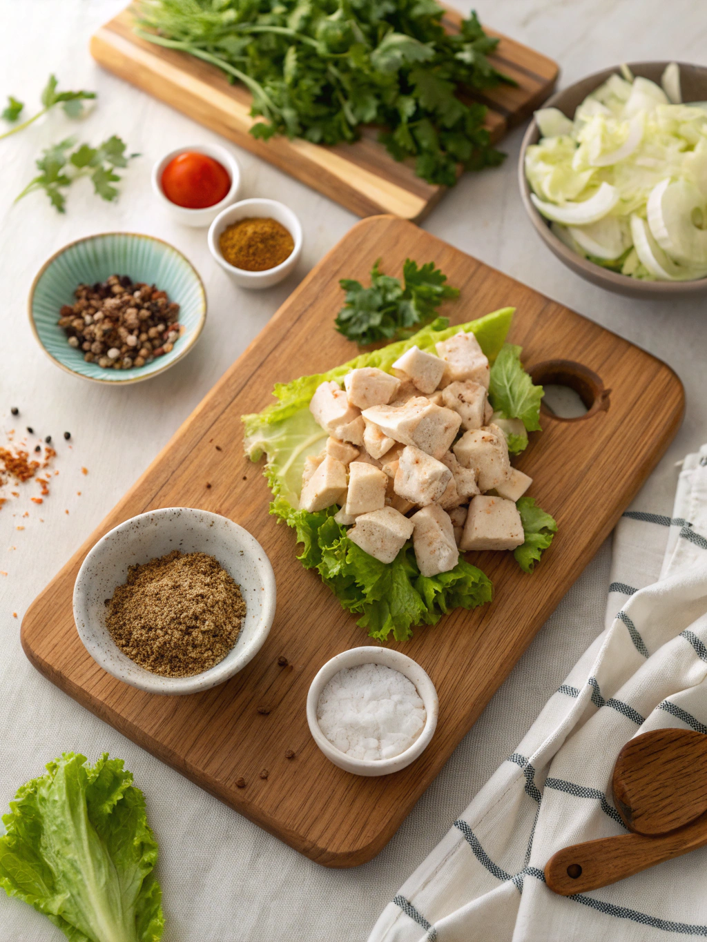 Classic Chicken Salad Recipe ingredients