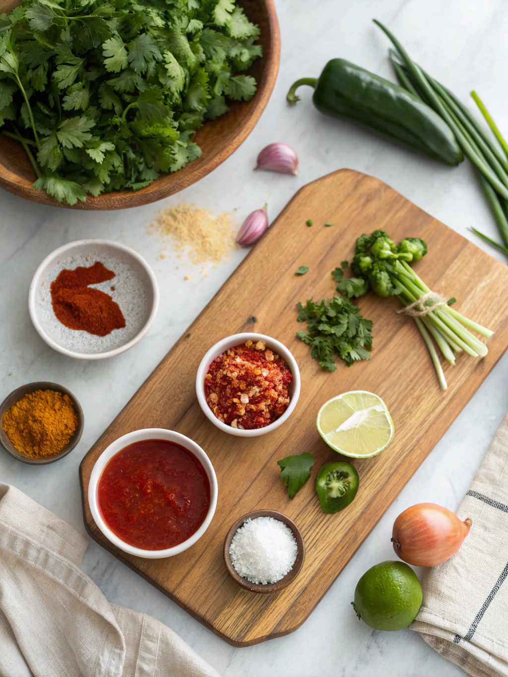 Homemade Enchilada Sauce Recipe from Diethood ingredients