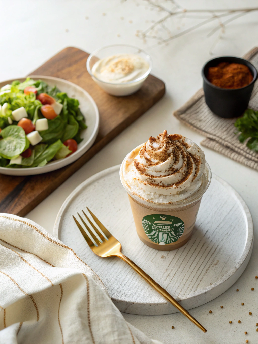 How to Make Starbucks Cinnamon Dolce Latte at Home serving suggestion
