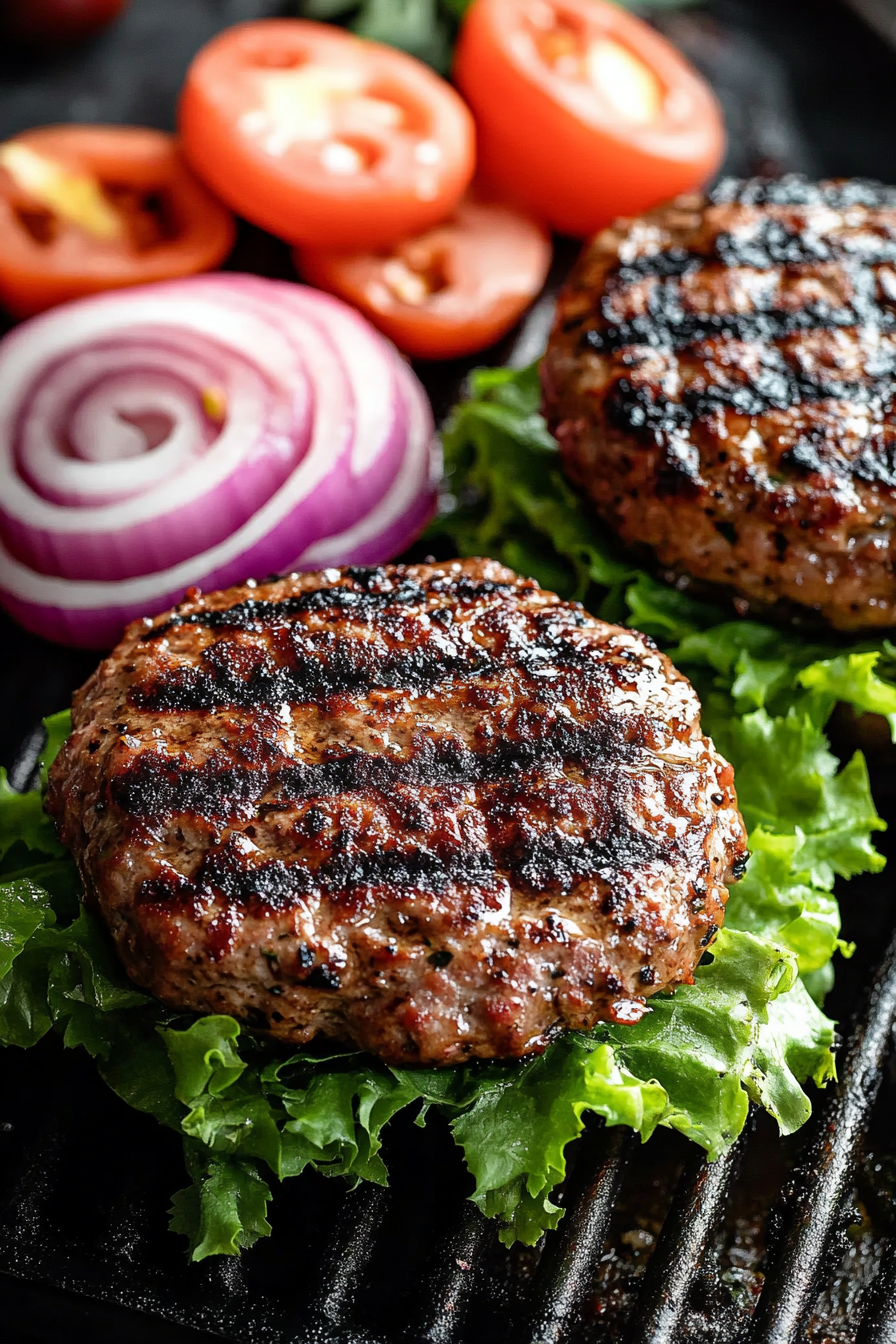 Juicy Grilled Turkey Burgers Recipe