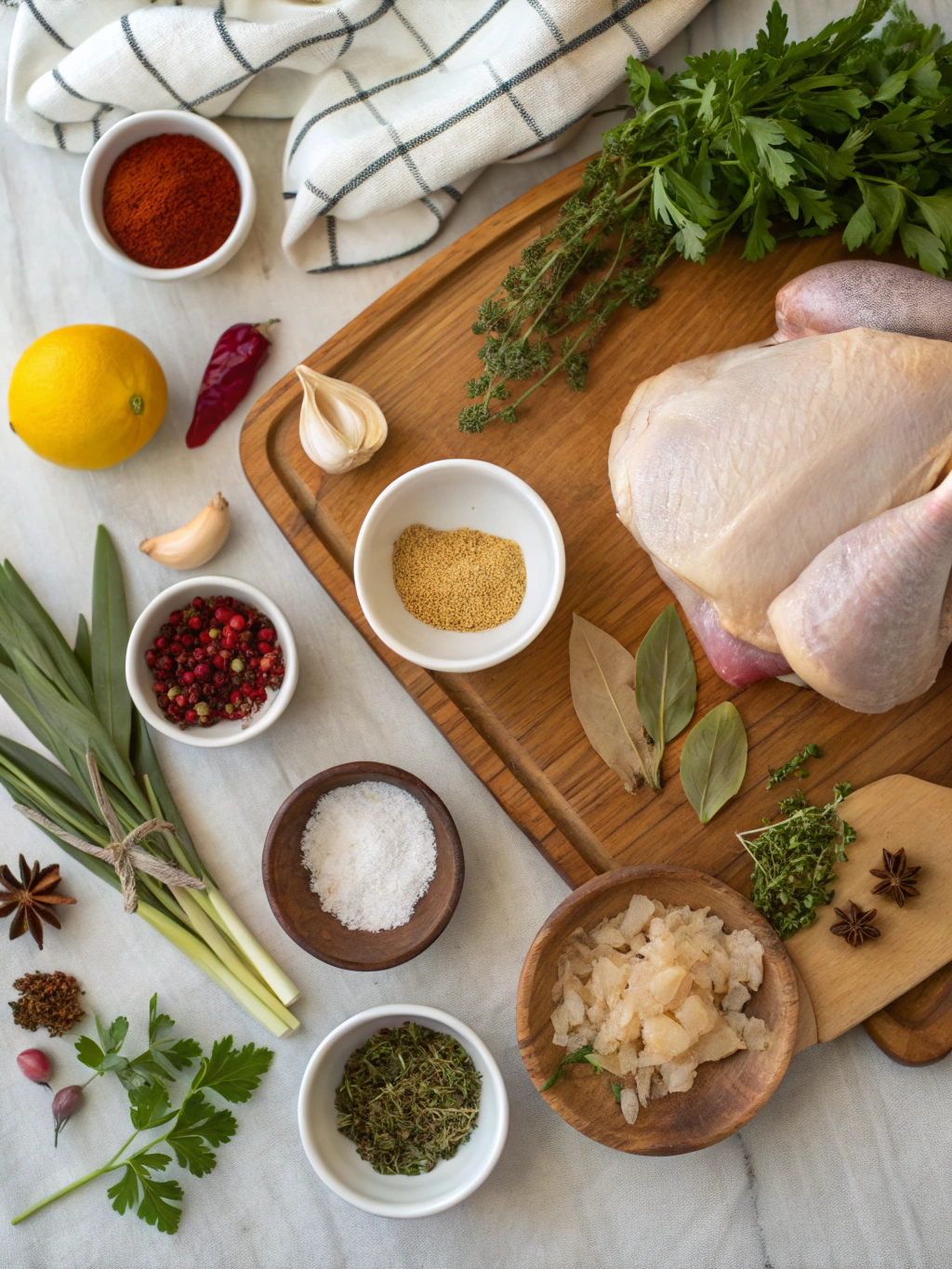 Juicy Roast Turkey Recipe for a Mouthwatering Feast ingredients