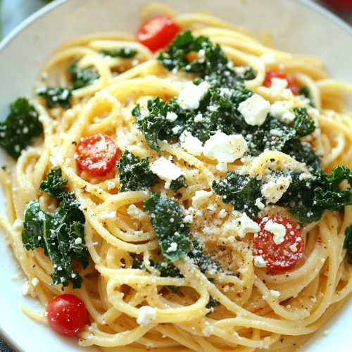 Kale and Feta One-Pot Pasta Recipe