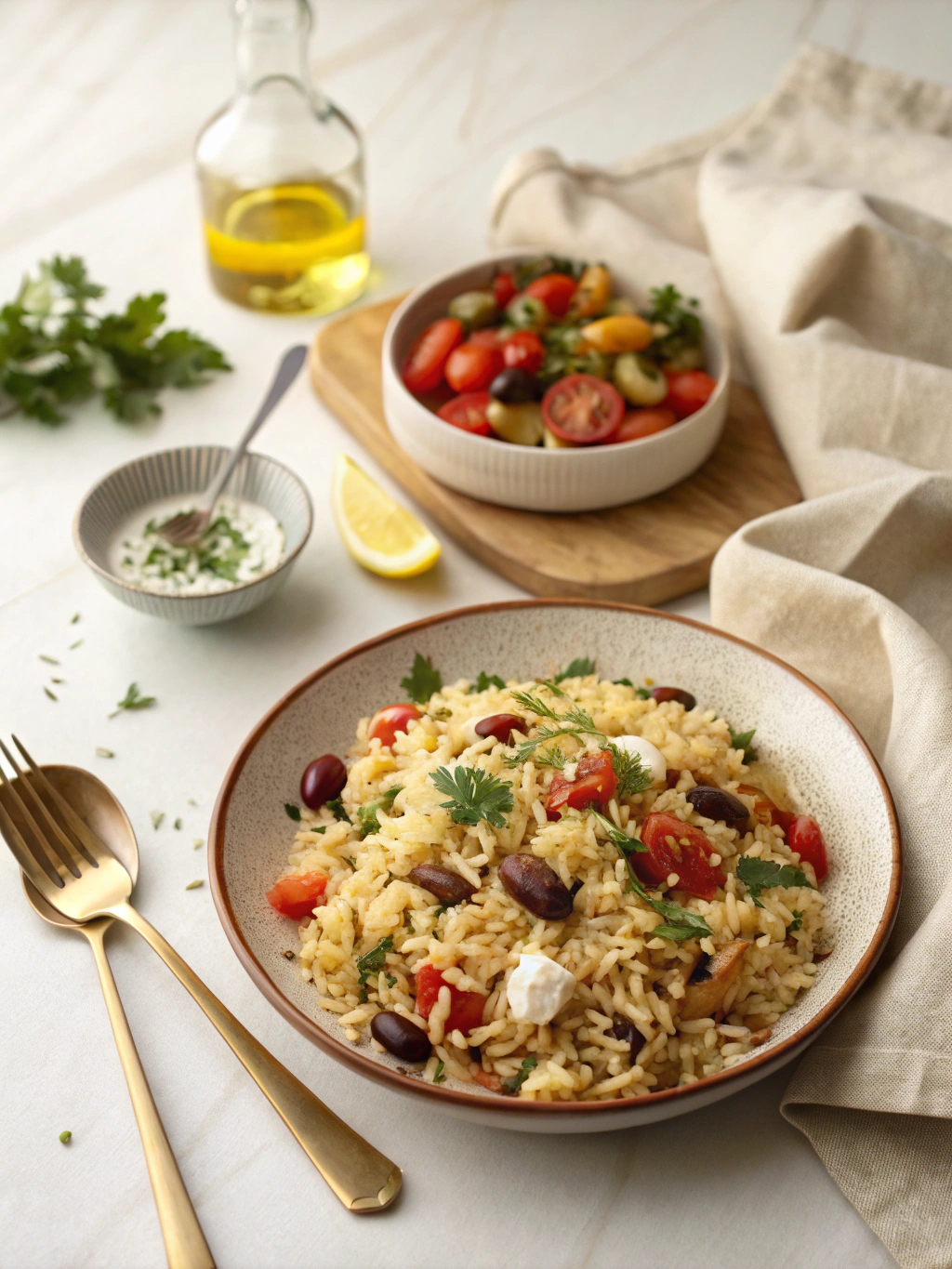 Mediterranean Rice Recipe 