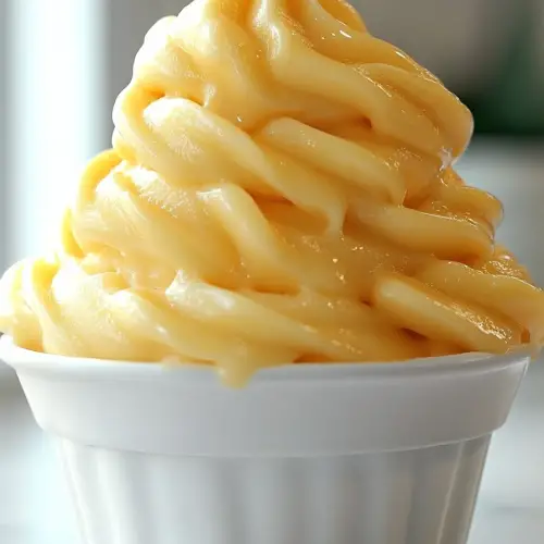 Homemade Pineapple Soft Serve Ice Cream