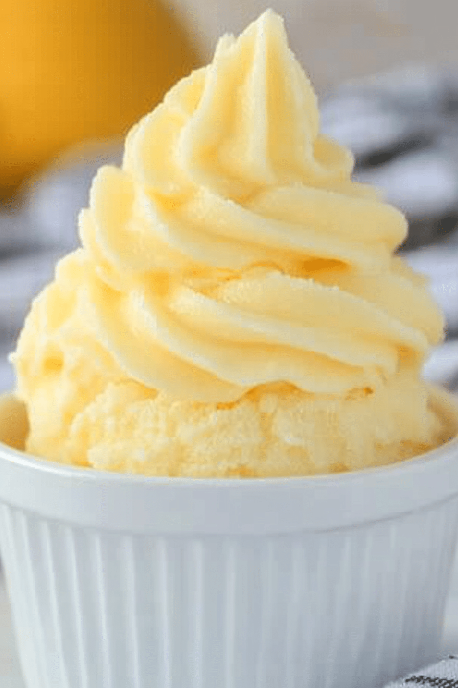 Homemade Pineapple Soft Serve Ice Cream
