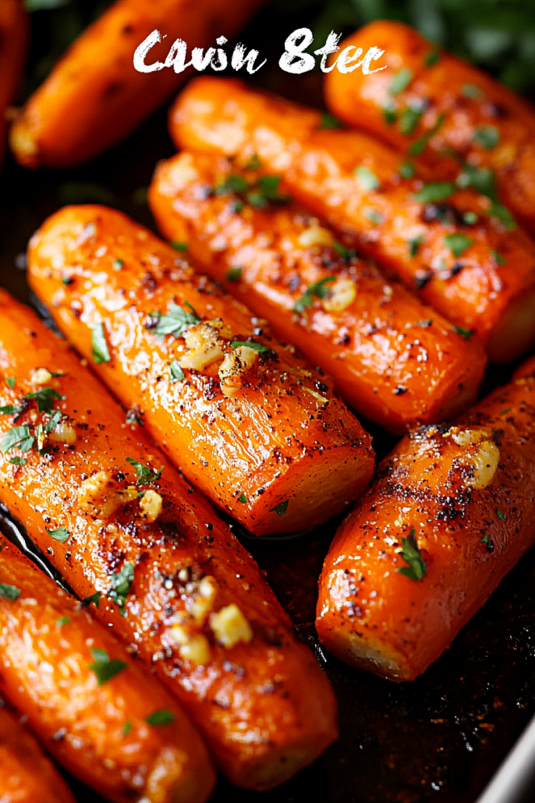 Roasted Cajun Butter Carrots Recipe
