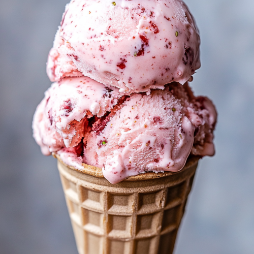 Strawberry Cheesecake Ice Cream Recipe