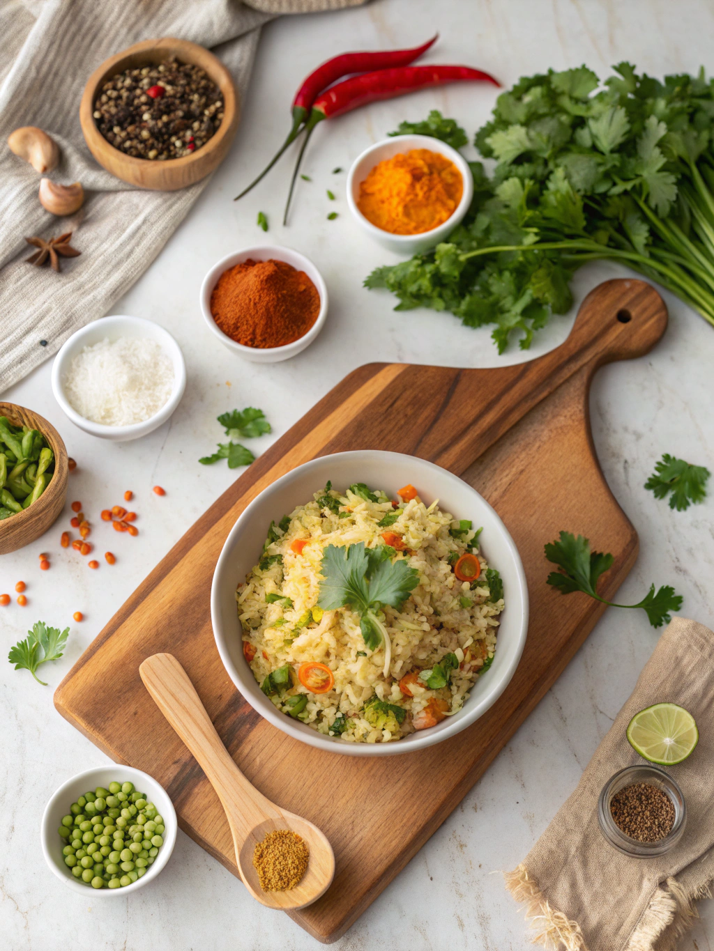 Vegetable Biryani Rice Recipe: A Flavorful Indian Dish ingredients