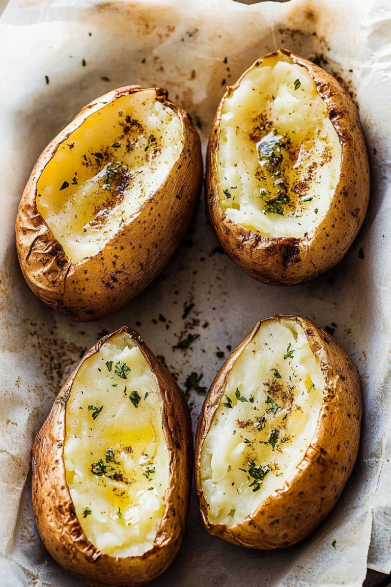 Air Fryer Baked Potatoes Recipe