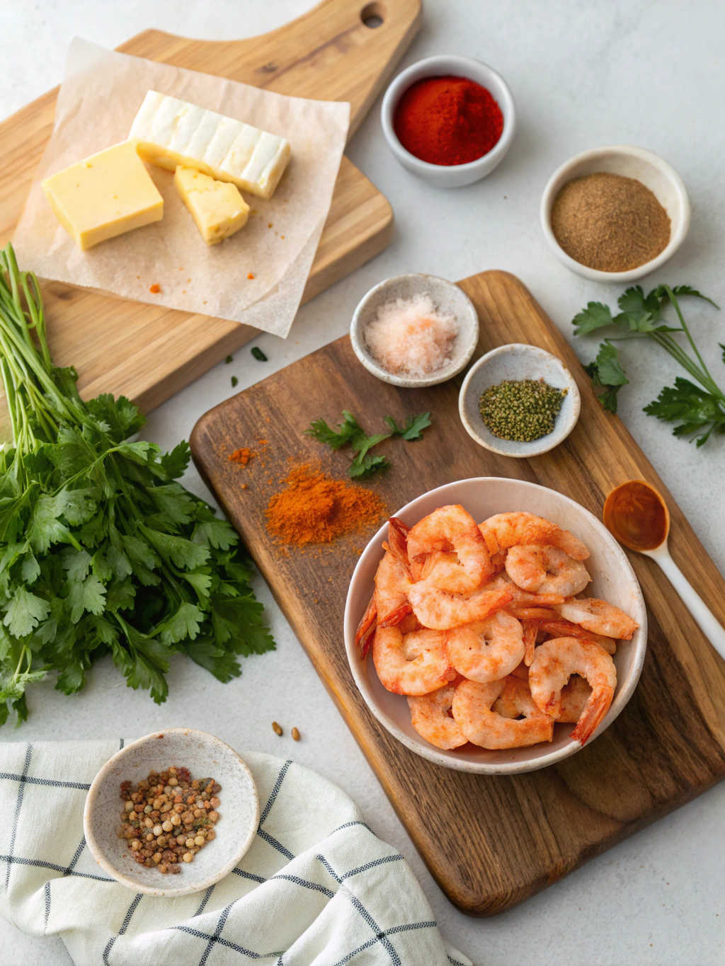 Air Fryer Buffalo Shrimp Recipe ingredients
