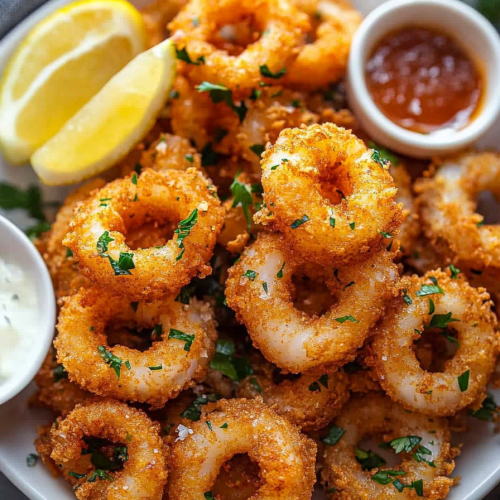 Air Fryer Fried Calamari Recipe