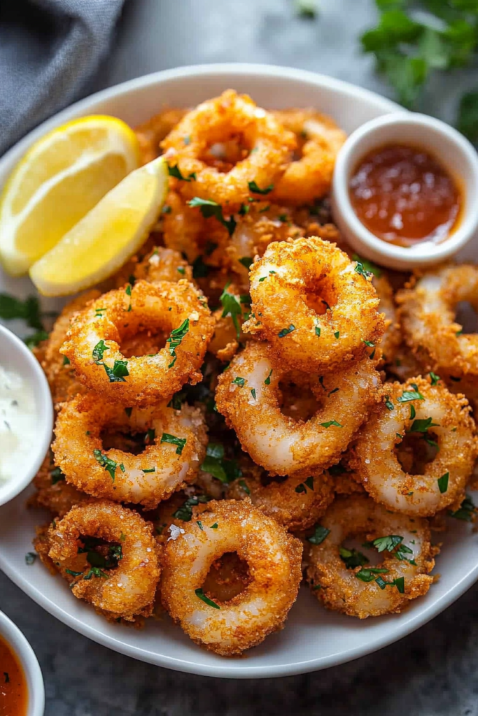 Air Fryer Fried Calamari Recipe