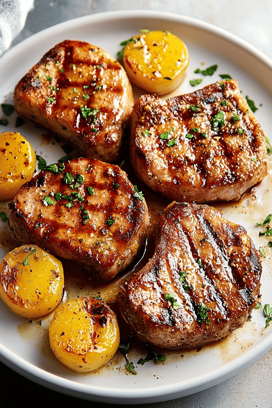 Air Fryer Pork Chops Recipe ingredients