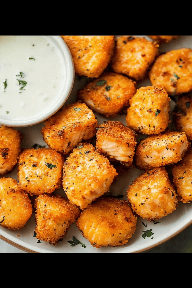Air Fryer Salmon Bites Recipe