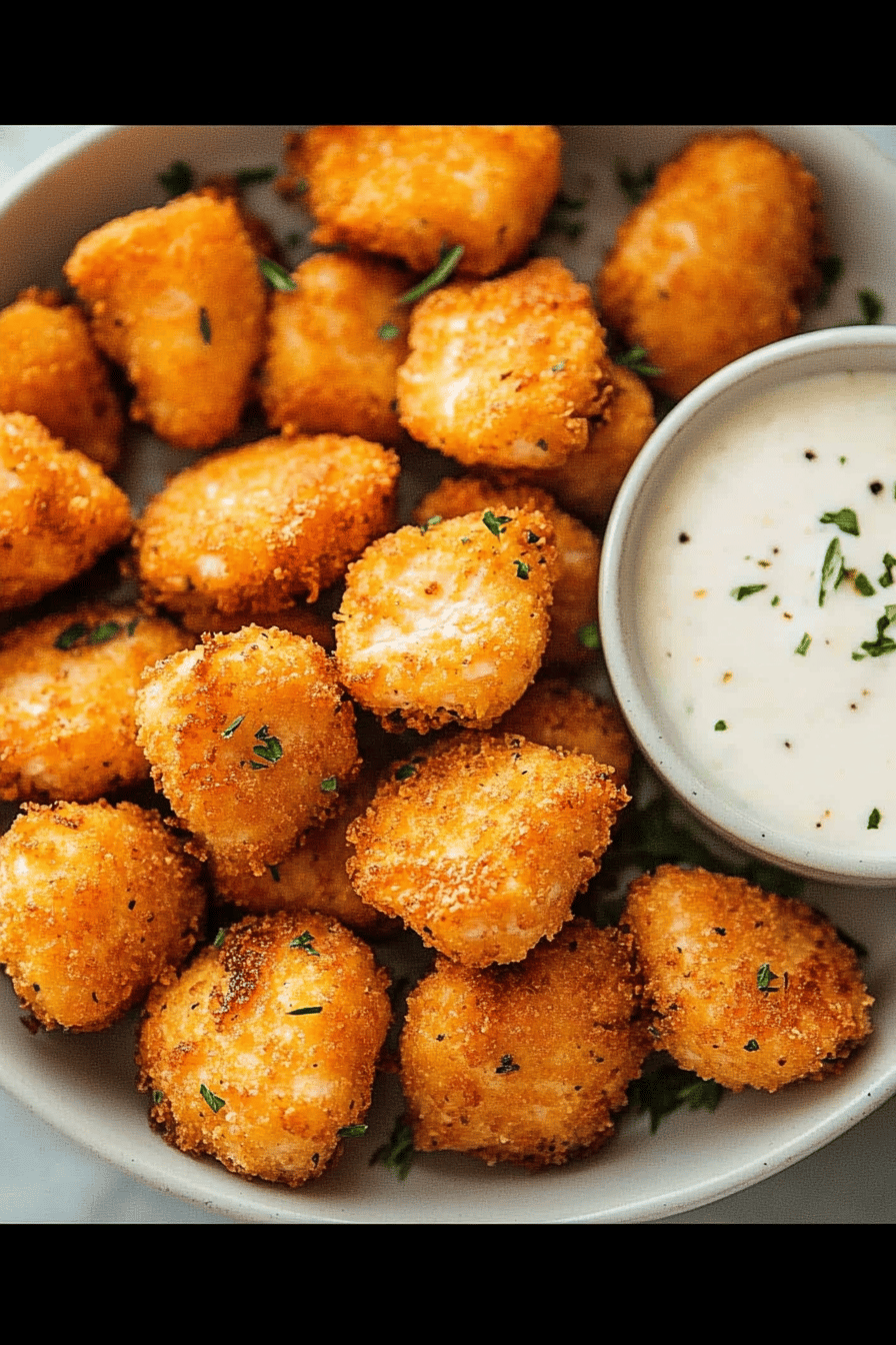 Air Fryer Salmon Bites Recipe Final Dish Presentation