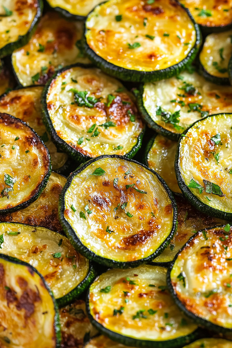 Air Fryer Zucchini Crisps Recipe Final Dish Presentation