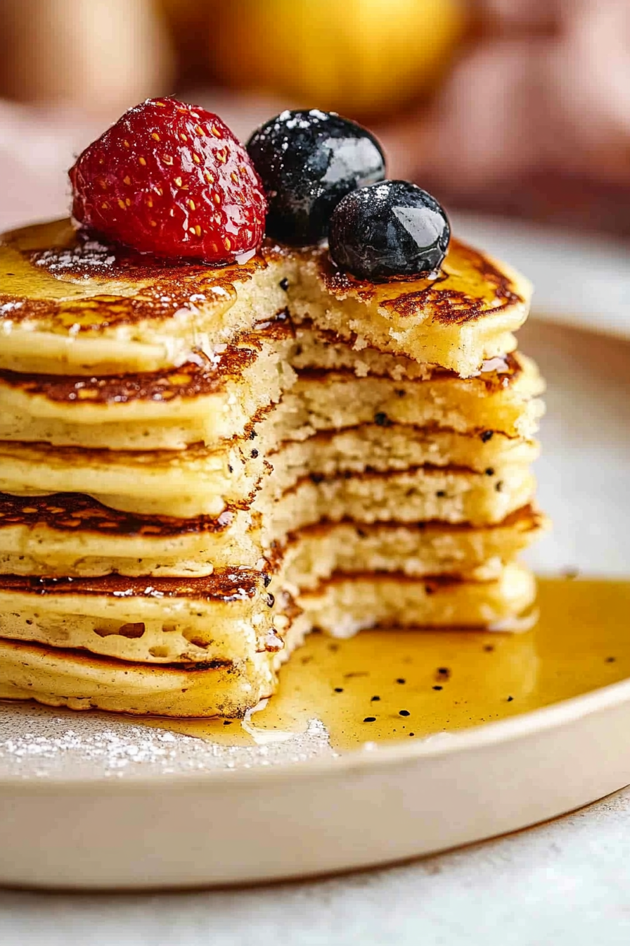 Almond Flour Pancake Recipe: A Delicious Low-Carb Breakfast Option Final Dish Presentation