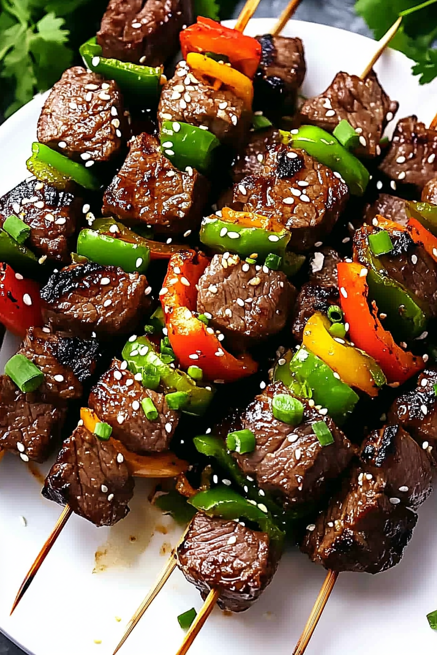 Asian Beef Skewers Recipe: Discover a Delicious Grilling Delight