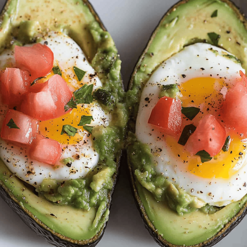 Avocado Baked Egg Recipe
