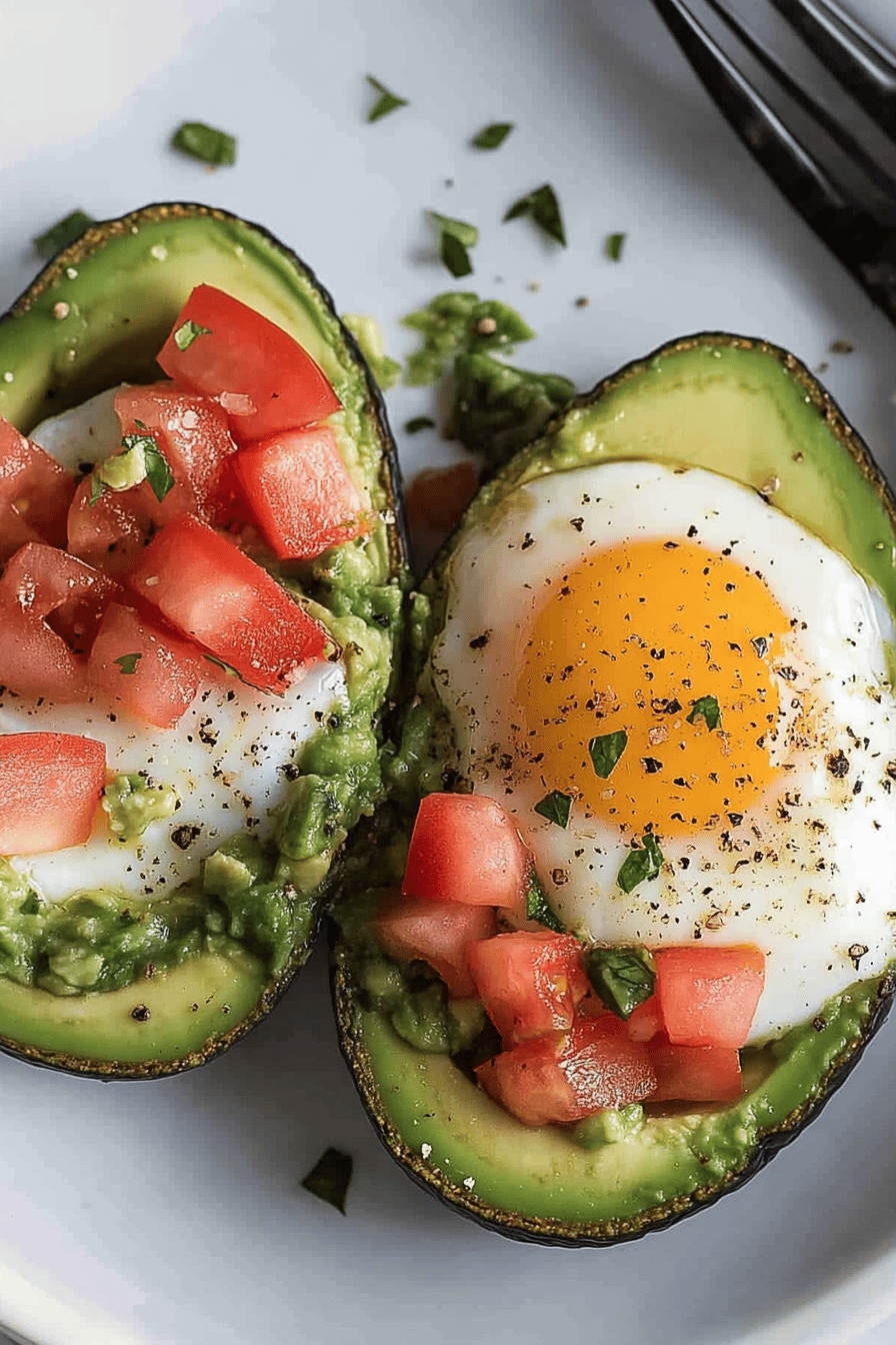Avocado Baked Egg Recipe ingredients