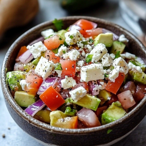 Avocado Feta Salsa Recipe