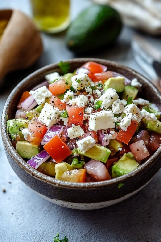 Avocado Feta Salsa Recipe