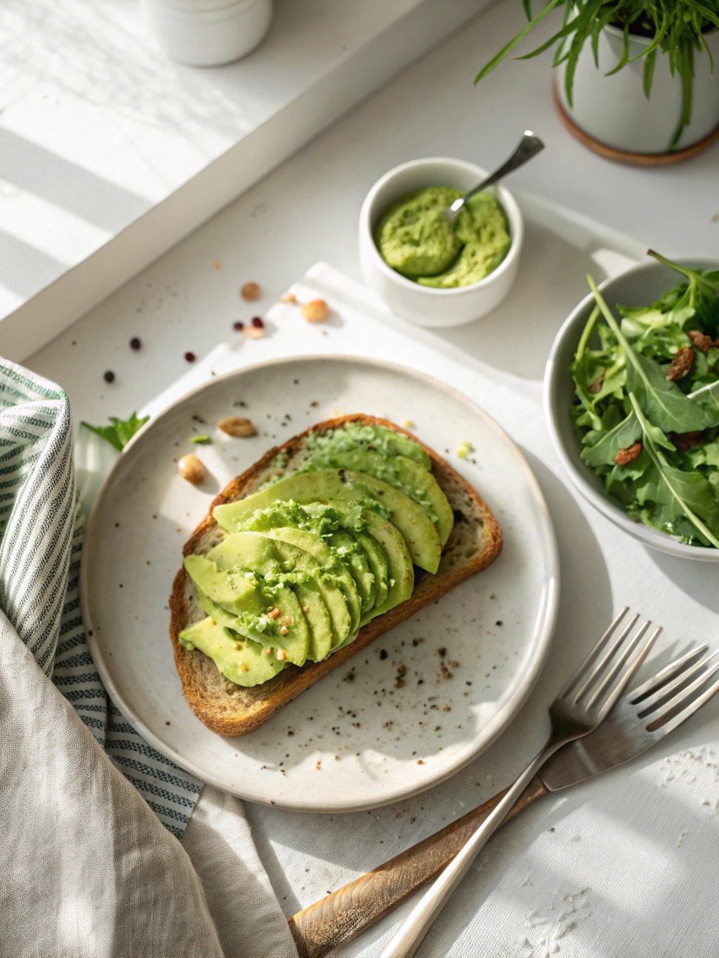 Avocado Toast Recipe: A Healthy and Delicious Breakfast Option serving suggestion