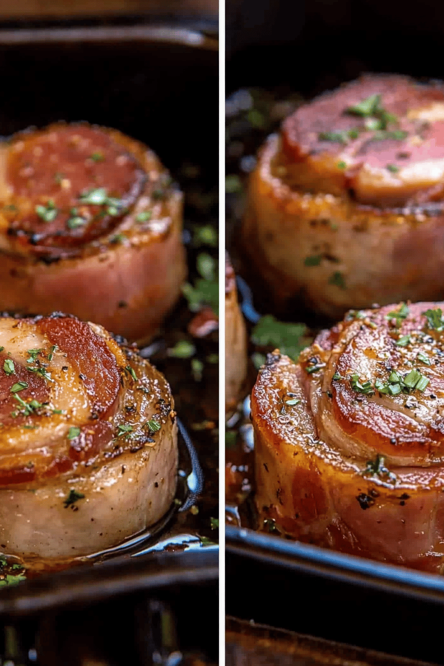 Bacon-Wrapped Pork Medallions Recipe