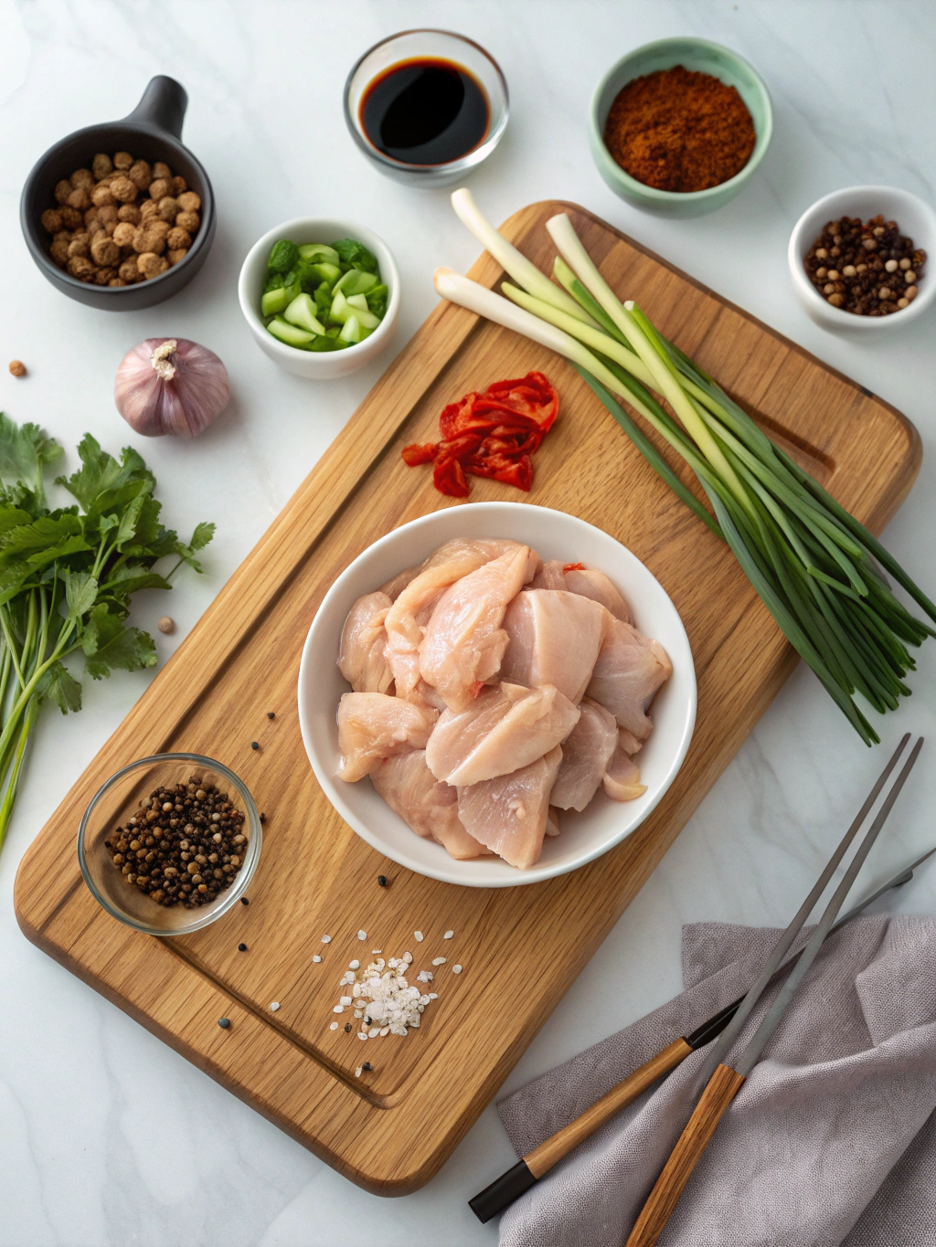 Chicken Bulgogi Recipe: A Savory and Easy-to-Make Korean Dish ingredients