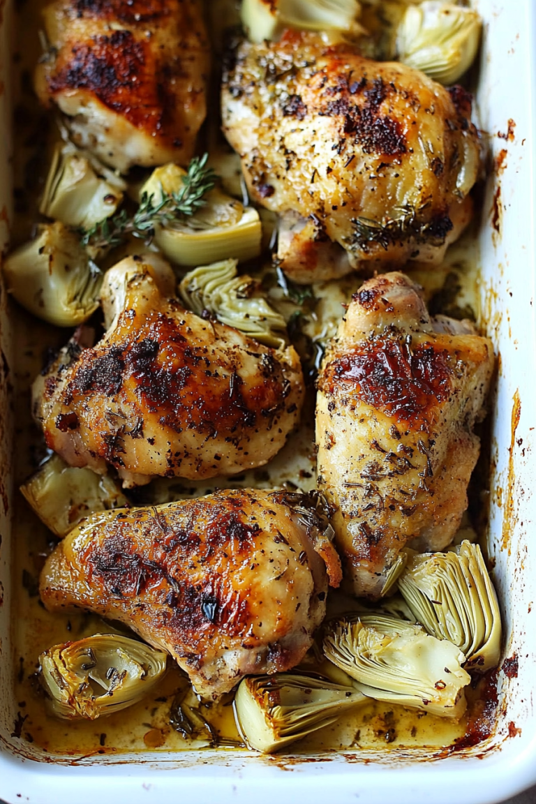 Creamy Artichoke Chicken Recipe
