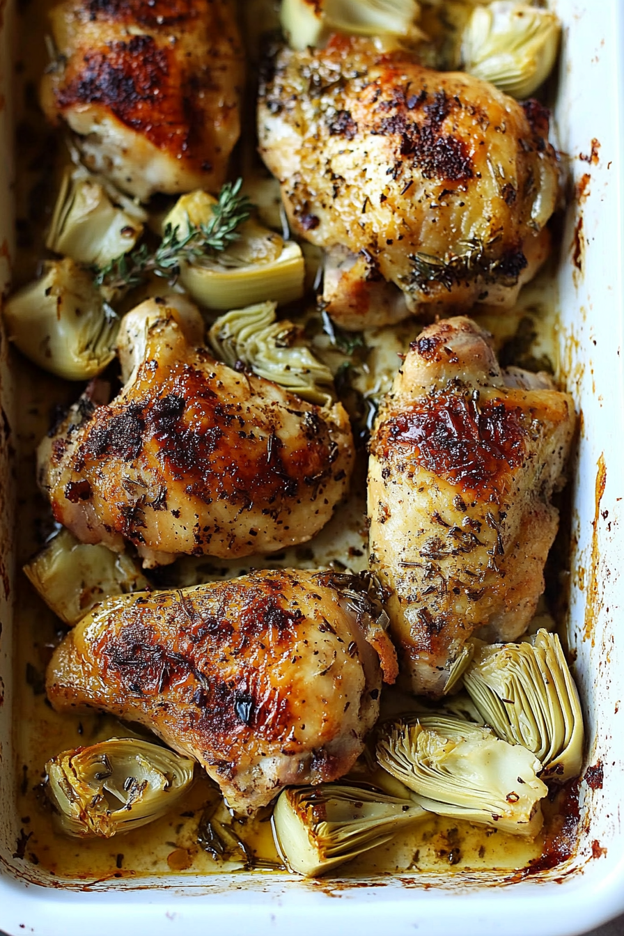 Creamy Artichoke Chicken Recipe