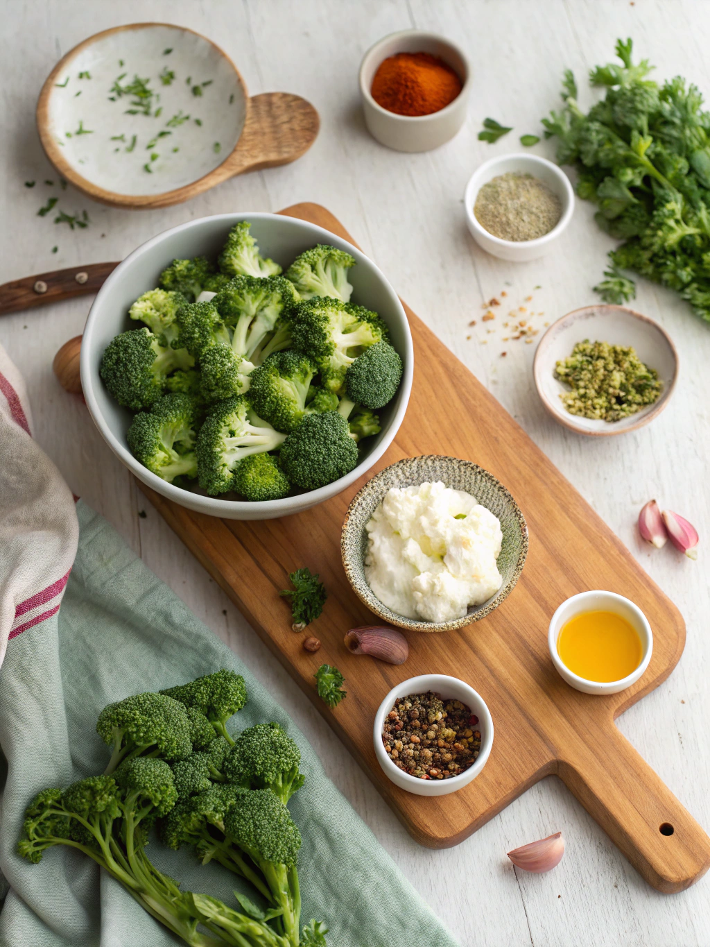 Creamy Broccoli Salad Recipe ingredients