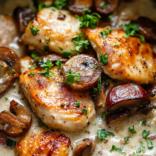 Creamy Instant Pot Chicken Marsala Recipe