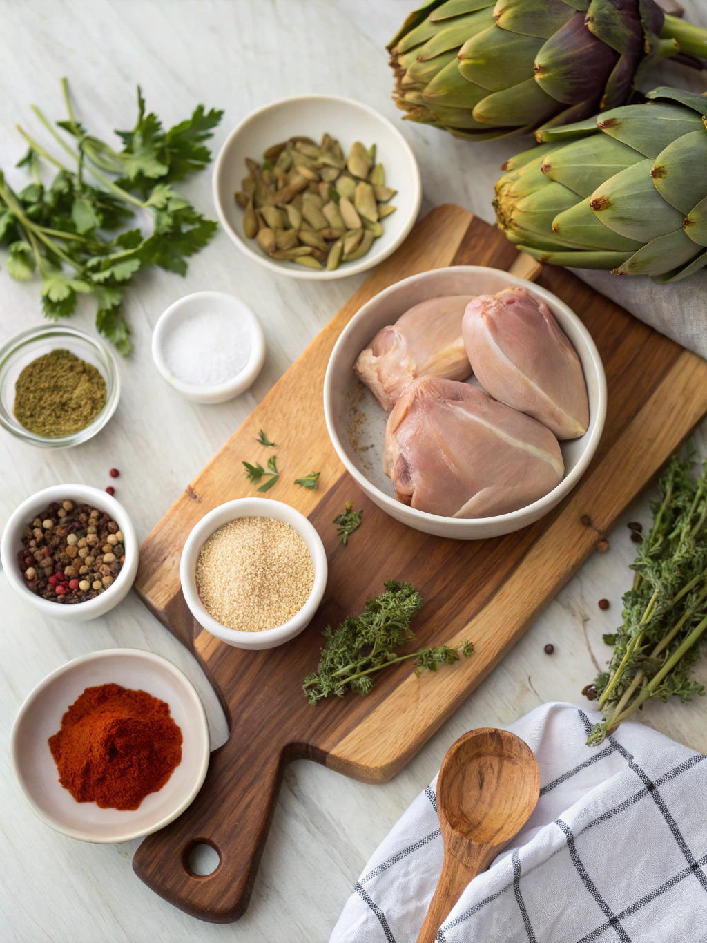 Crock Pot Chicken with Artichokes Recipe ingredients