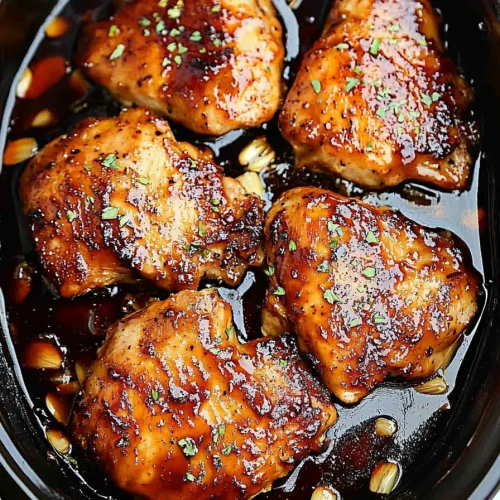 Crock Pot Honey Garlic Chicken Recipe