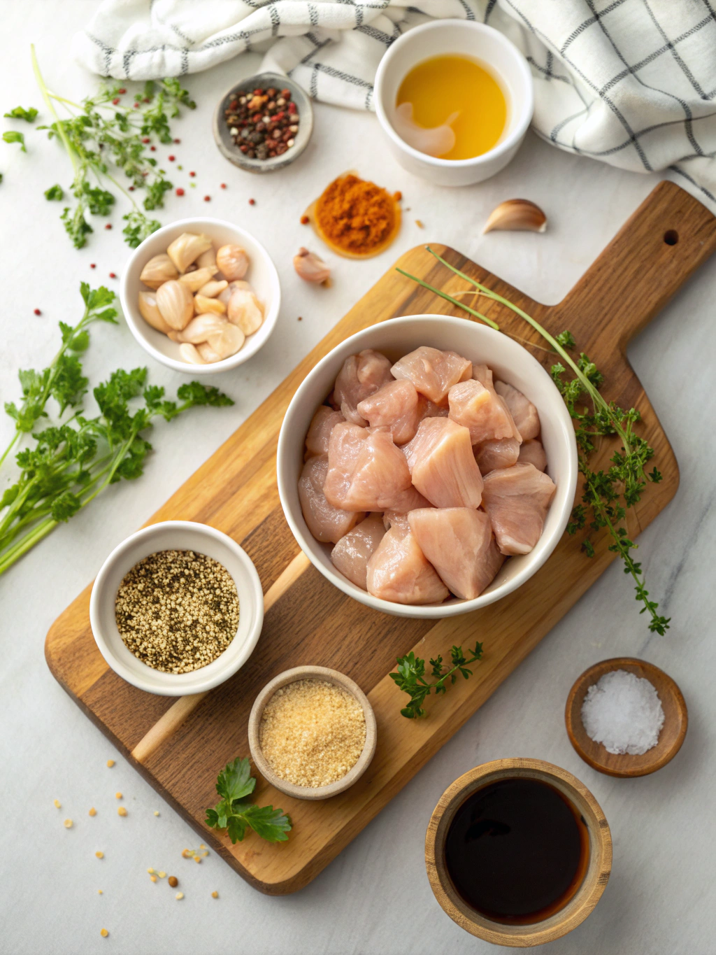 Crock Pot Honey Garlic Chicken Recipe ingredients
