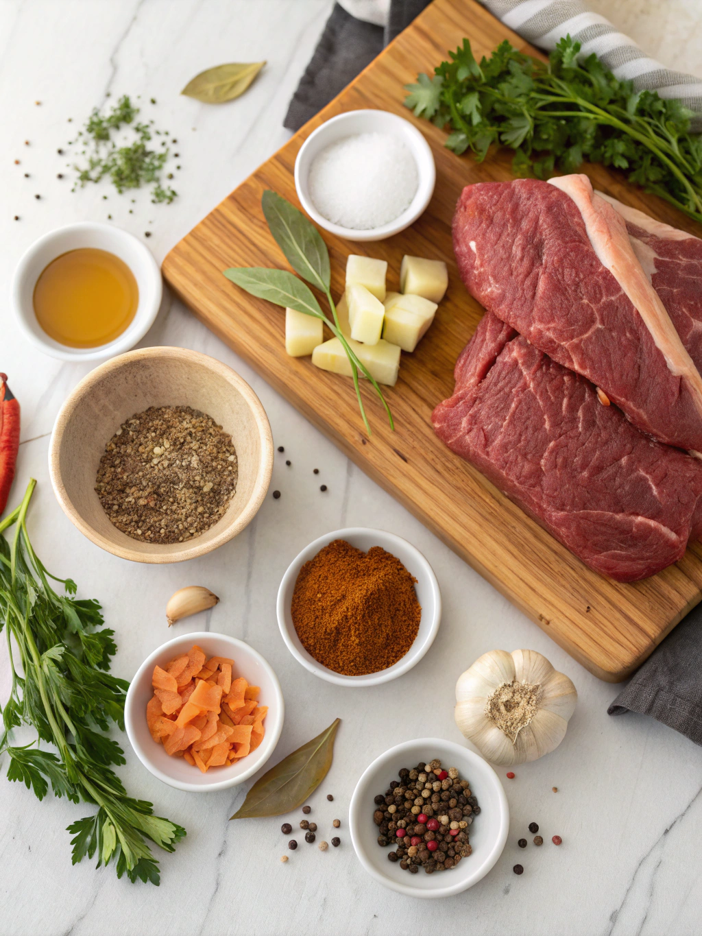 Crock Pot Rump Roast Recipe ingredients