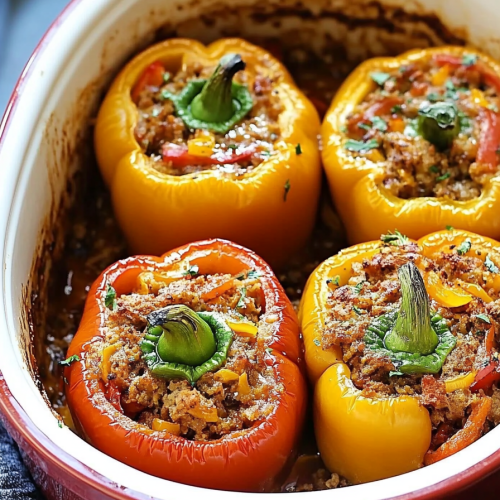Crock Pot Stuffed Peppers Recipe