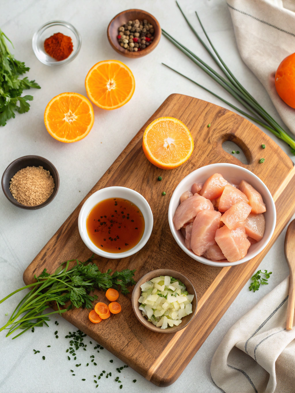 Crockpot Orange Chicken Recipe ingredients