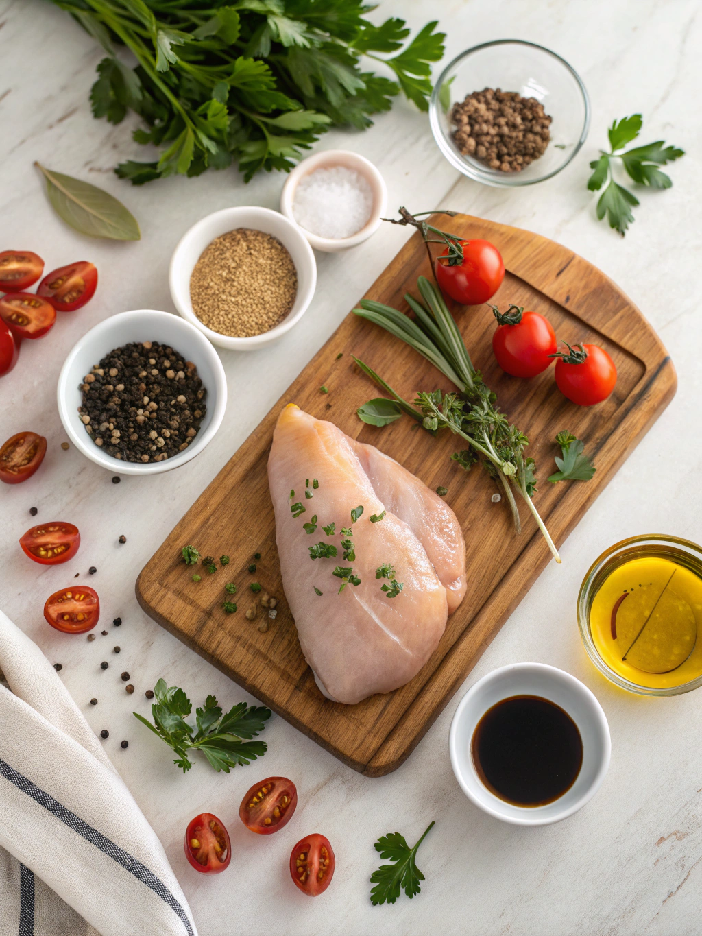 Delicious Balsamic Glazed Chicken Breast Recipe ingredients