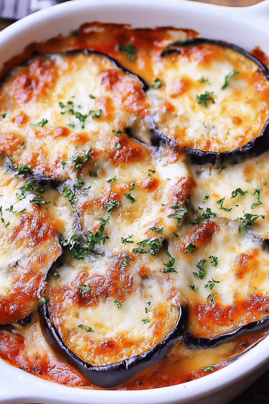 Delicious Eggplant Casserole Recipe Final Dish Presentation