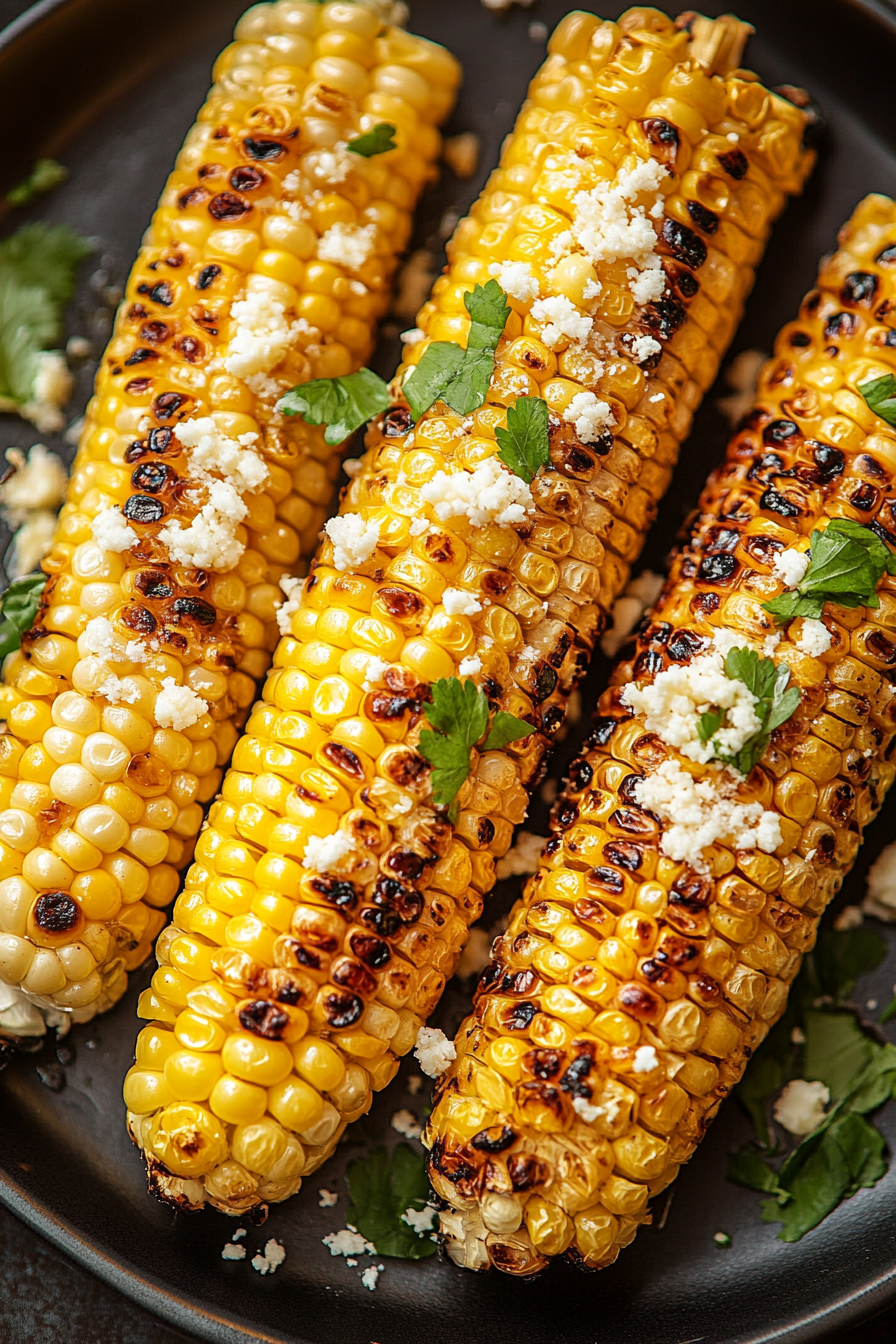 Delicious Grilled Corn on the Cob Recipe Final Dish Presentation