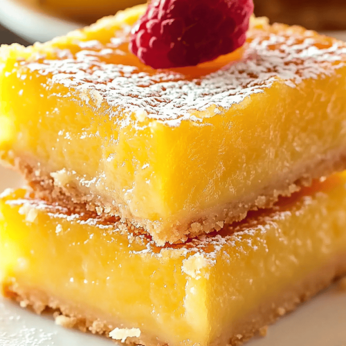 Delish Lemon Bars Recipe