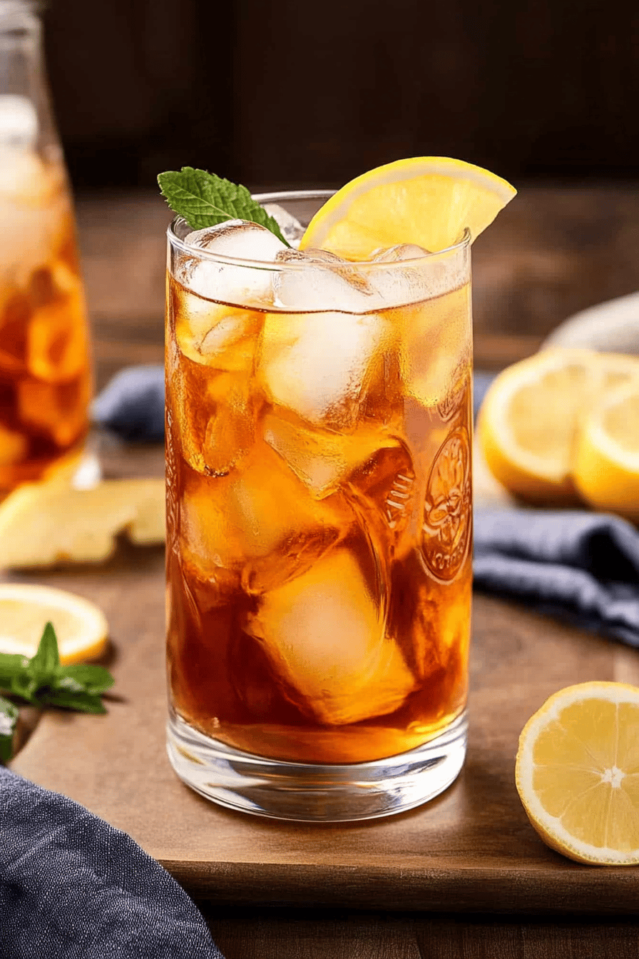 Delish Sweet Tea Recipe Final Dish Presentation