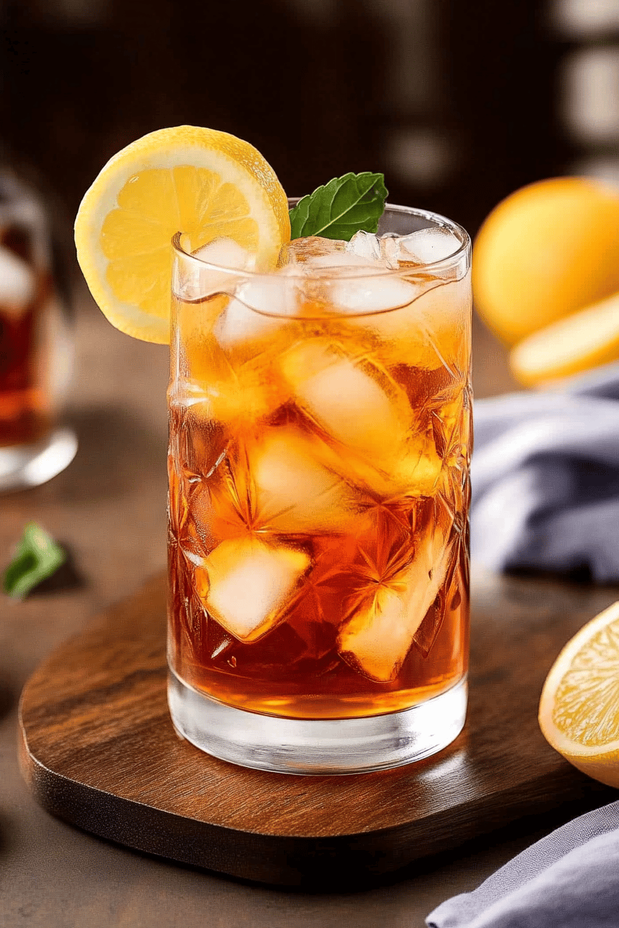 Delish Sweet Tea Recipe Final Dish Presentation