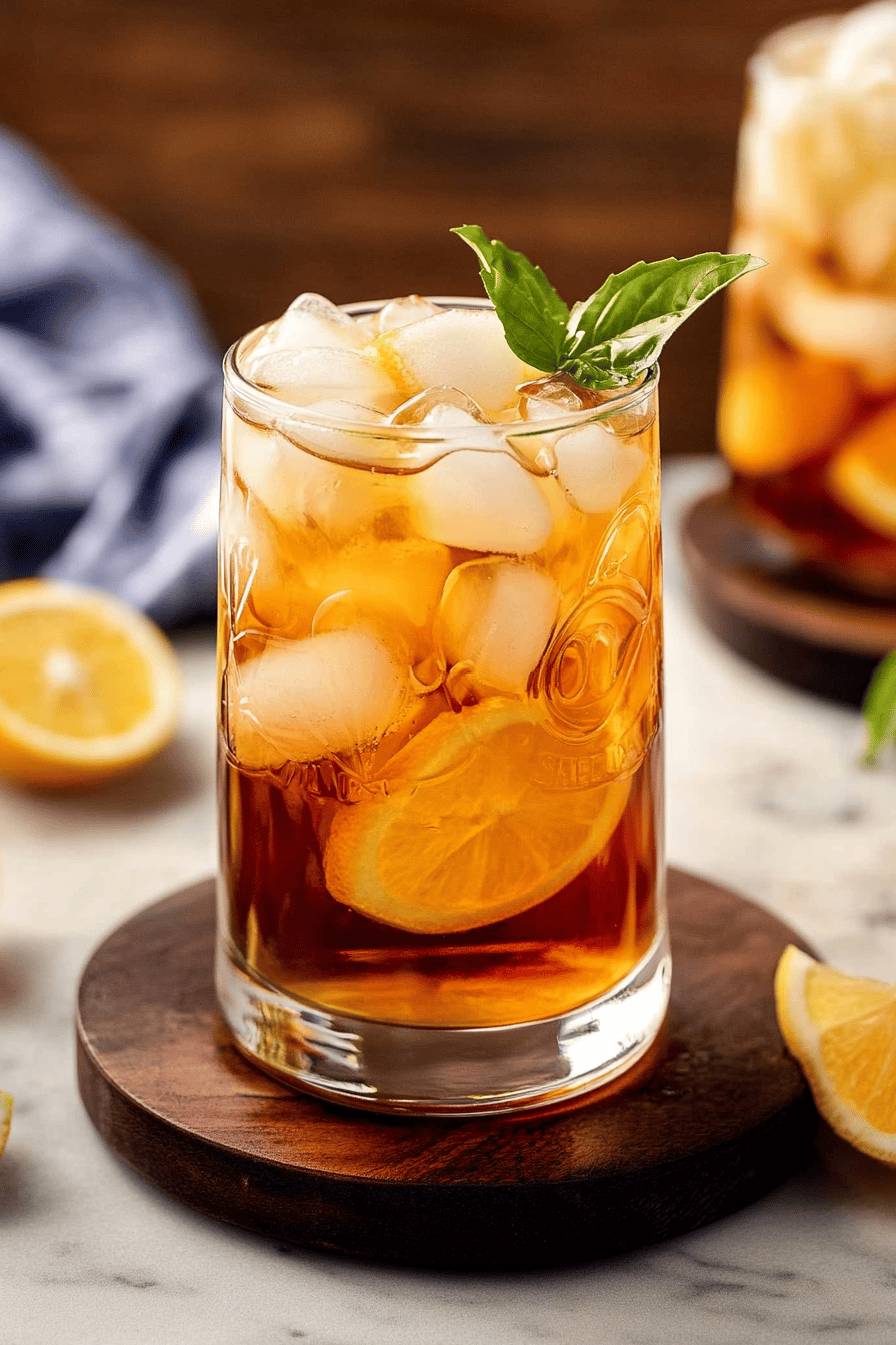 Delish Sweet Tea Recipe ingredients