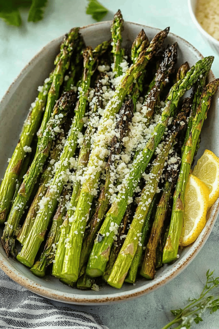 Easy Air Fryer Roasted Asparagus Recipe