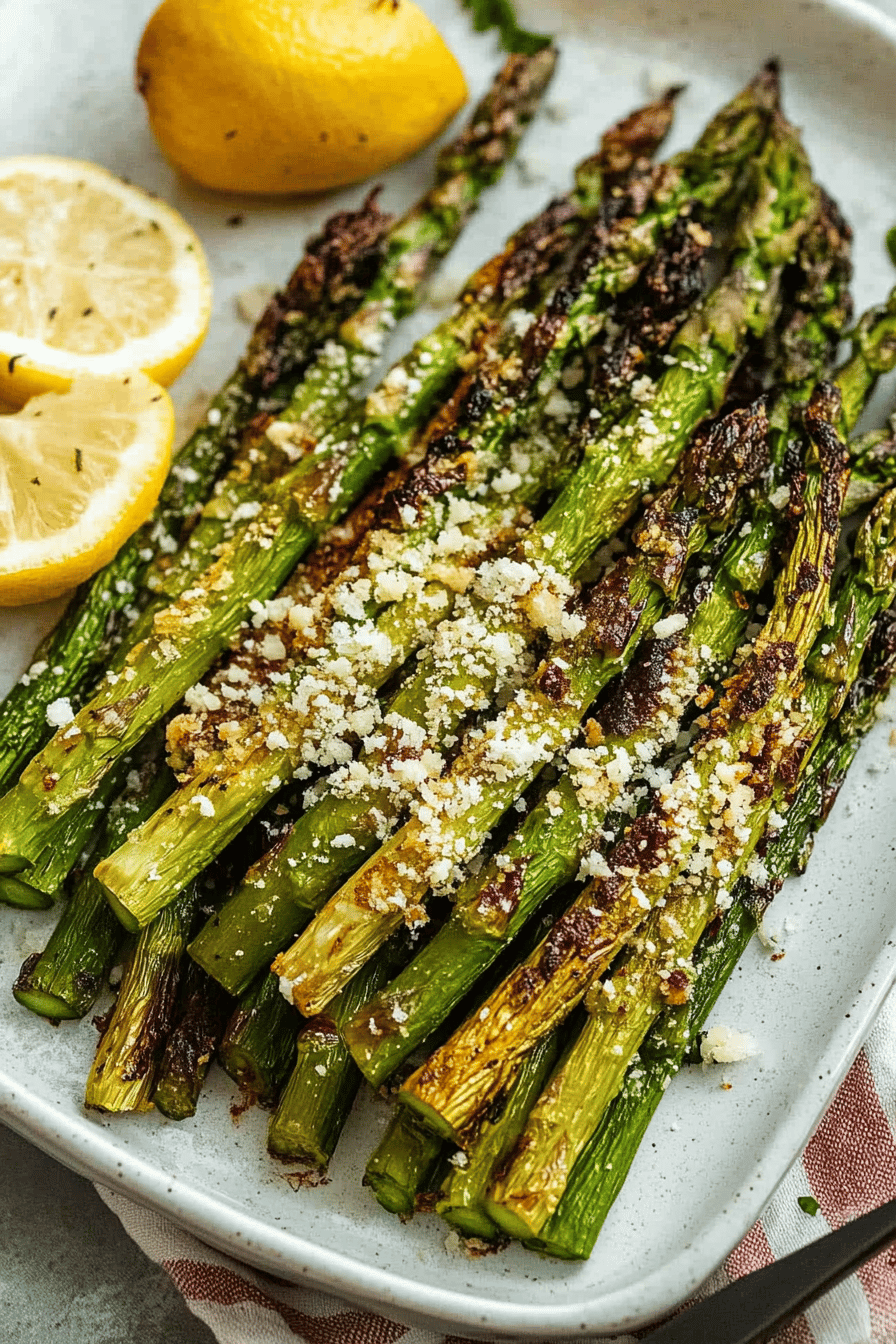Easy Air Fryer Roasted Asparagus Recipe ingredients