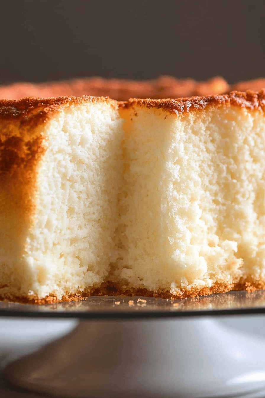 Easy Angel Food Cake Recipe ingredients
