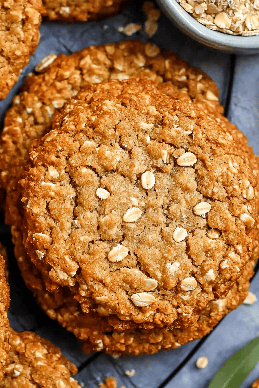 Easy Anzac Biscuits Recipe ingredients